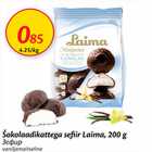 Allahindlus - Šokolaadikattega sefir Laima, 200 g