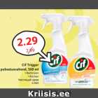 Allahindlus - Cif Trigger
puhastusvahend, 500 ml
