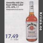 Alkohol - Ameerika viski Jim Beam White Label