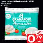 Juust mozzarella Granarolo, 125 g
