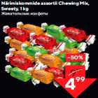 Närimiskommide assortii Chewing Mix,
Sweety, 1 kg
