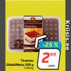 Tiramisu
Gildo&Maria, 500 g