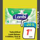 Taskurätikud
Lambi Balsam