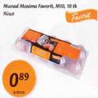 Allahindlus - Мunаd Махimа Favorit, M10, 10 tk