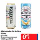 Allahindlus - Alkohoolivaba õlu Baltika, 450 ml