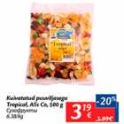 Allahindlus - Kuivatatud puuviljasegu Tropical, Alis Co, 500 g