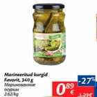 Allahindlus - Marineeritud kurgid Favorit, 340 g