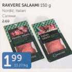 Allahindlus - RAKVERE SALAAMI 150 G