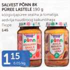 SALVEST PÕNN 8K PÜREE LASTELE 190 G