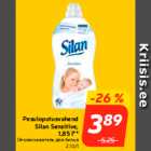 Pesuloputusvahend
Silan Sensitive,
1,85 l**