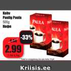 Allahindlus - Kohv
Paulig Paula
500g