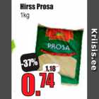 Allahindlus - Hirss Prosa 1 kg