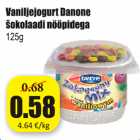 Allahindlus - Vaniljejogurt Danone šokolaadi nööpidega 125 g