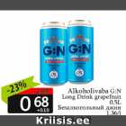 Allahindlus - Alkoholivaba G:N
Long Drink grapefruit
0,5L
