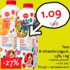 Tere
D-vitamiini jogurt