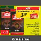 Allahindlus - Luxus
keskmiselt röstitud
jahvatatud kohv,
500 g