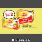 Allahindlus - Lipton tee, 20 tk
• mustsõstra • sidruni • maasika