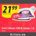 Allahindlus - Bosch triikraud, 2200 W, violetne, 1 tk