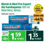 Allahindlus - Blend-A-Med Pro Expert
Aio hambapasta 100 ml