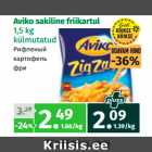 Allahindlus - Aviko sakiline friikartul
1,5 kg