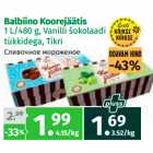 Allahindlus - Balbiino Koorejäätis 