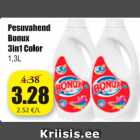 Allahindlus - Pesuvahend Bonux 3in1 Color 1,3 l