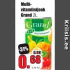 Allahindlus - Multivitamiinijook Grand 2 l