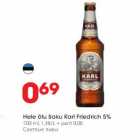 Allahindlus - Hele õlu Saku Karl Friedrich 5%, 500 ml