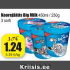 Allahindlus - Koorejäätis Big Milk 