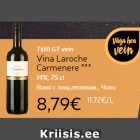 Allahindlus - Tšilli GT vein Vina Laroche
Carmenere ***