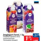 Allahindlus - Joogijogurt Farmi, 1 kg