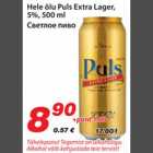 Hele õlu Puls Extra Lager