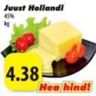 Allahindlus - Juust Hollandi 45% kg