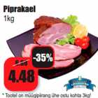 Allahindlus - Piprakael
1kg
