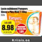 Mähkmed - Laste mähkmed Pampers Sleep & Play Maxi 