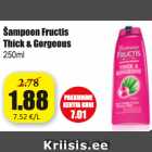 Allahindlus - Šampoon Fructis Trick & Gorgeous 250 ml