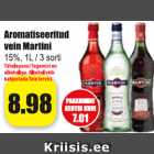 Allahindlus - Aromatiseeritud vein Martini