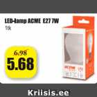 Allahindlus - LED-lamp ACME E27 7W 1 tk