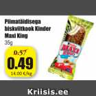 Allahindlus - Piimatäidisega biskviitkook Kinder Maxi King 35 g