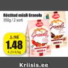 Allahindlus - Röstitud müsli Granola