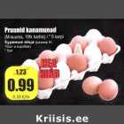 Allahindlus - Pruunid kanamunad (M-suurus,10tk karbis)/*5karpi