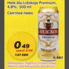 Hele õlu Lidskoje Premium