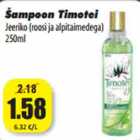 Allahindlus - Šampoon Timotei
Jeeriko (roosi ja alpitaimedega)
250ml