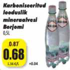 Allahindlus - Karboniseeritud
looduslik
mineraalvesi
Borjomi
0,5L