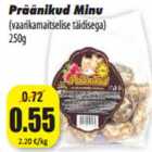 Allahindlus - Präänikud Minu
(vaarikamaitselise täidisega)
250g