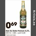 Hele õlu Holba Premium 5,2%,
500 ml