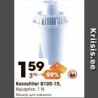 Allahindlus - Kannufilter B100-15,
Aquaphor, 1 tk