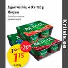 Allahindlus - Jogurt Activia, 4 tk x 120 g