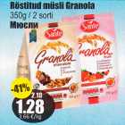 Röstitud müsli Granola 