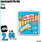 Juustupulk Pik-Nik
280g
